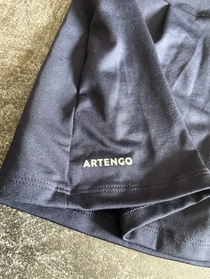 Short jupette tennis Marine 12 ans artengo - photo numéro 2