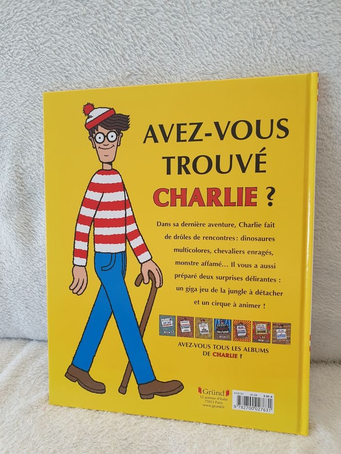 Livre Ou est Charlie? Neuf - photo numéro 8