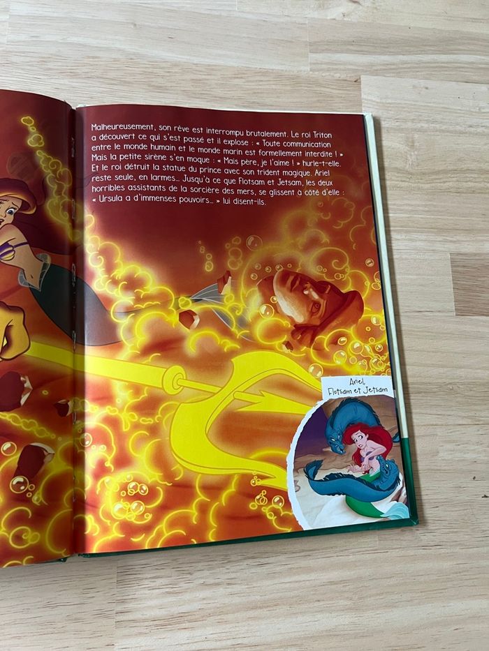 Livre Disney Audiocontes Magiques n°9 – La Petite Sirène – Bon État (Sans Figurines) - photo numéro 5