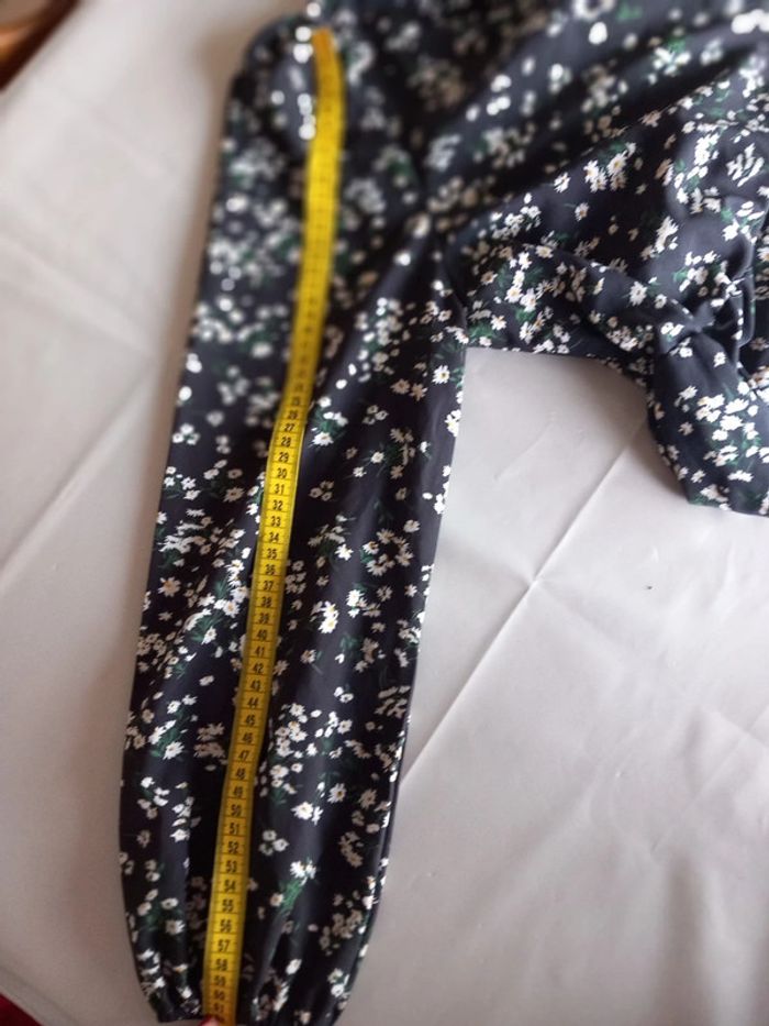 Robe longue motifs fleurie taille 40/42 - photo numéro 7