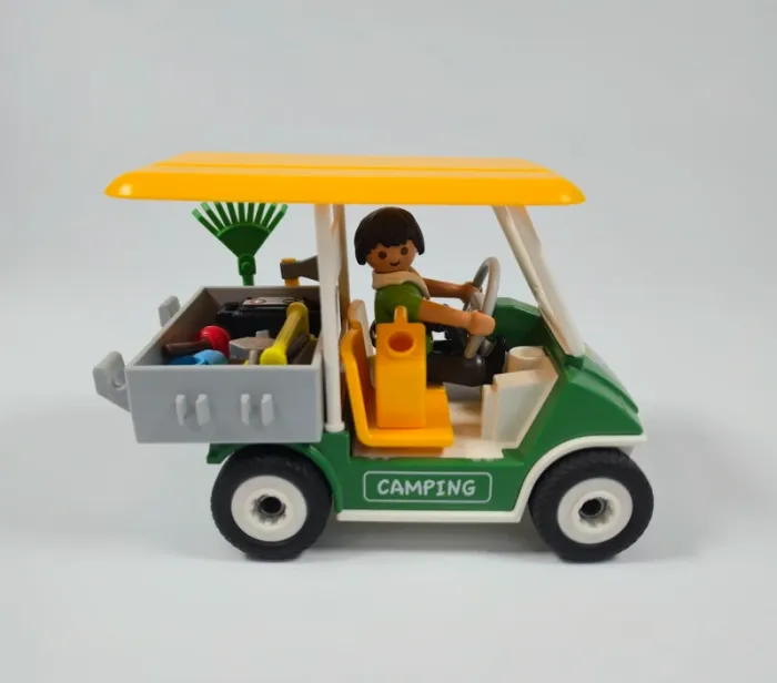Playmobil Gardien du Camping et véhicule - photo numéro 5