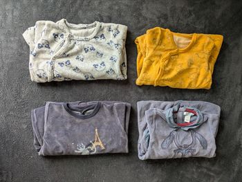 Lot 4 pyjamas 12 mois