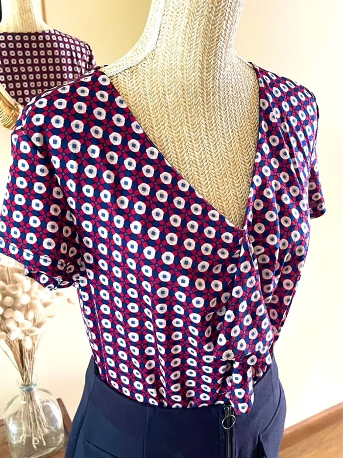 Haut Cassis Collection - Taille 44 - photo numéro 3