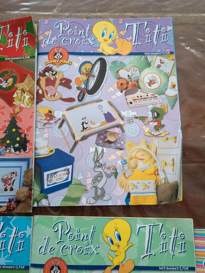 Lot de 5 livres points de croix - photo numéro 3