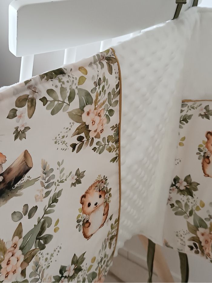 Tout de lit lapin hérisson vert kaki - photo numéro 10
