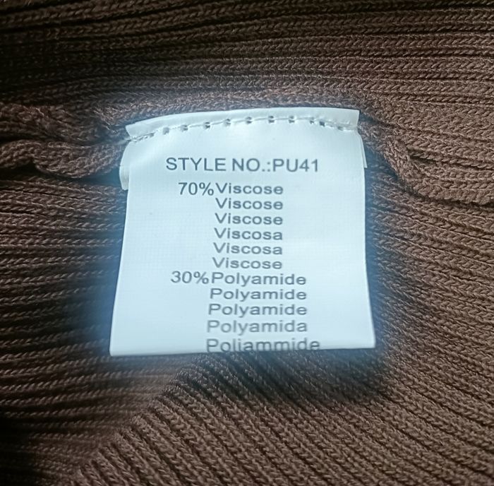 Pull capsule marron en taille M/L - photo numéro 3