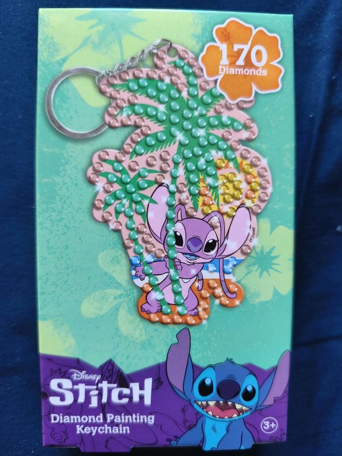 Porte clé painting diamond stitch