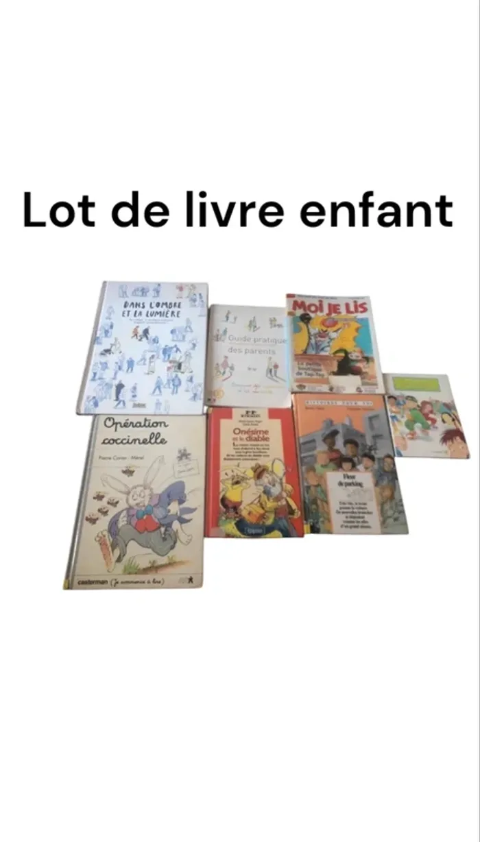Lot de livre enfant 📕