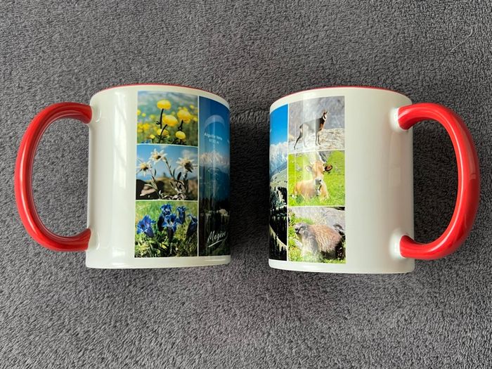 Lot de 2 tasses souvenirs de Mégève - photo numéro 5