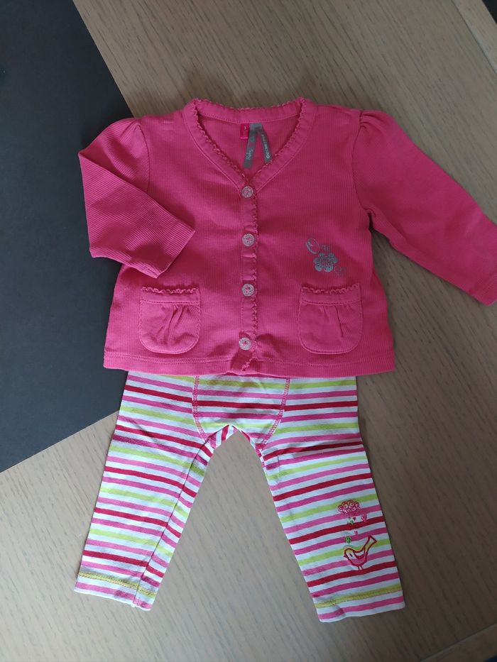 Ensemble rose 3 mois