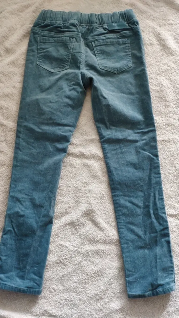 Pantalon okaidi 8 ans bleu - photo numéro 4