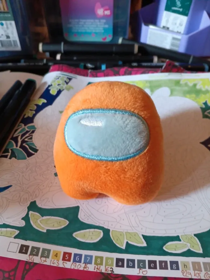 Petite peluche amour us orange pas de vinted go