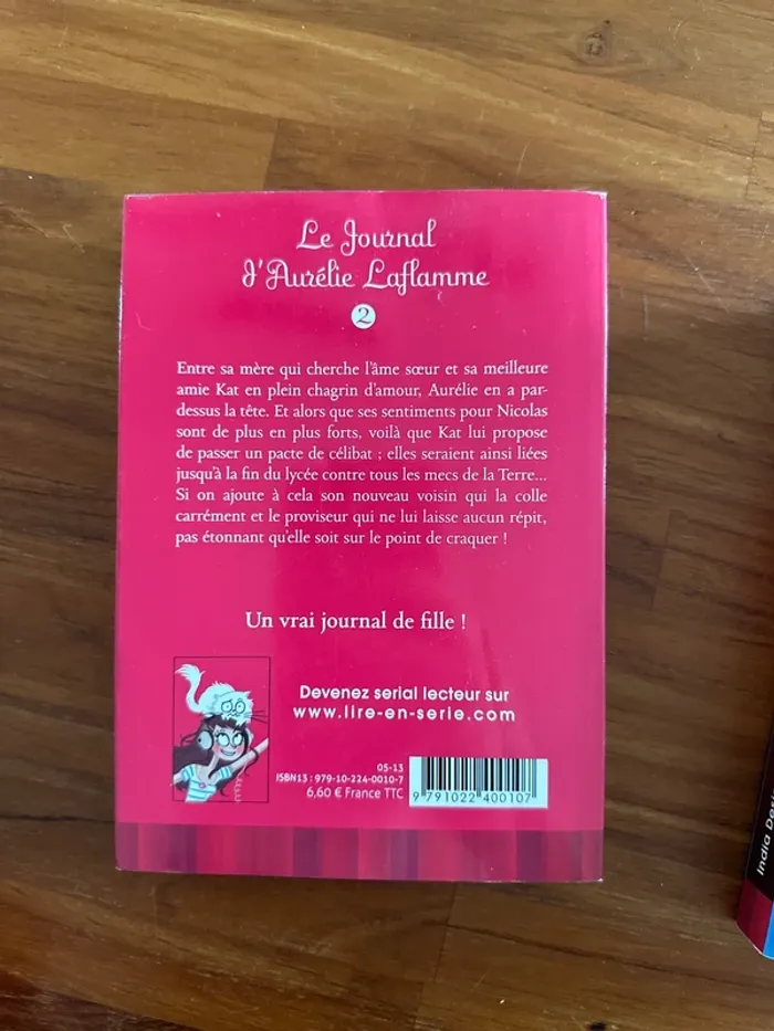 Lot de trois livres, le journal journal d’Aurélie Laflamme - photo numéro 3