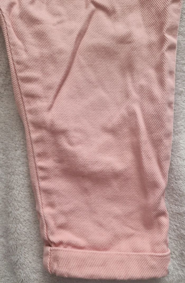 Ensemble blouse multicouleur + pantalon rose - 18M - Sergent Major (BE avec défauts) - photo numéro 5