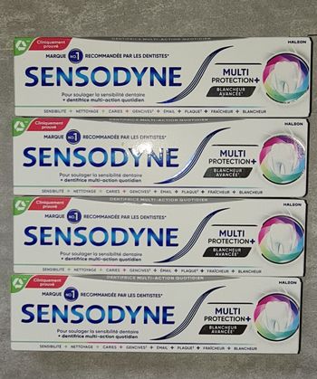 Lot de r dentifrices sensodyne