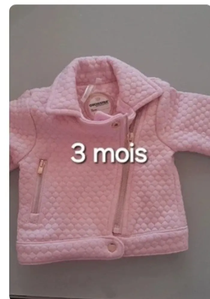 Veste 3 mois fille