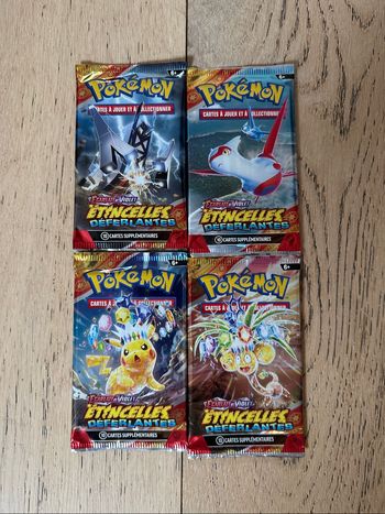 Pokémon Artset ev8 Étincelles déferlantes scellé