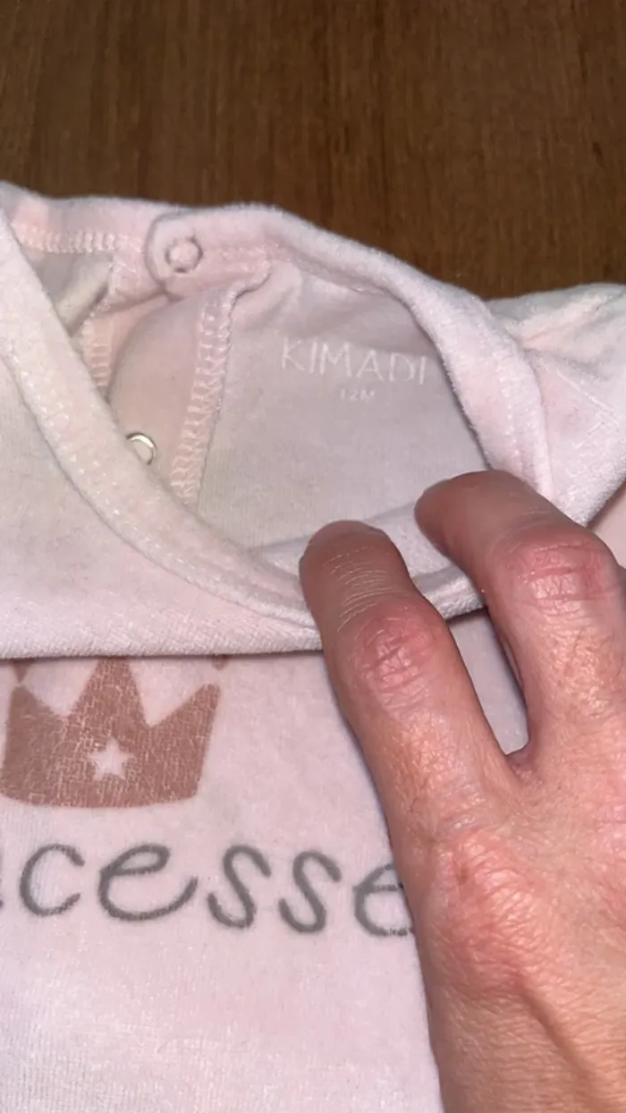 Lot de 2 pyjamas kimadi 12 mois - photo numéro 5