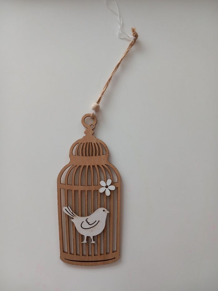 Deco en bois oiseau