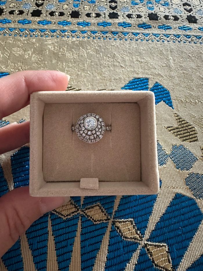 Bague en argent 925/1000ème taille 54 - photo numéro 2