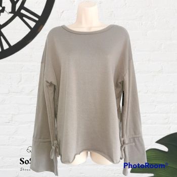 Sweat fin gris Ardene Taille XS