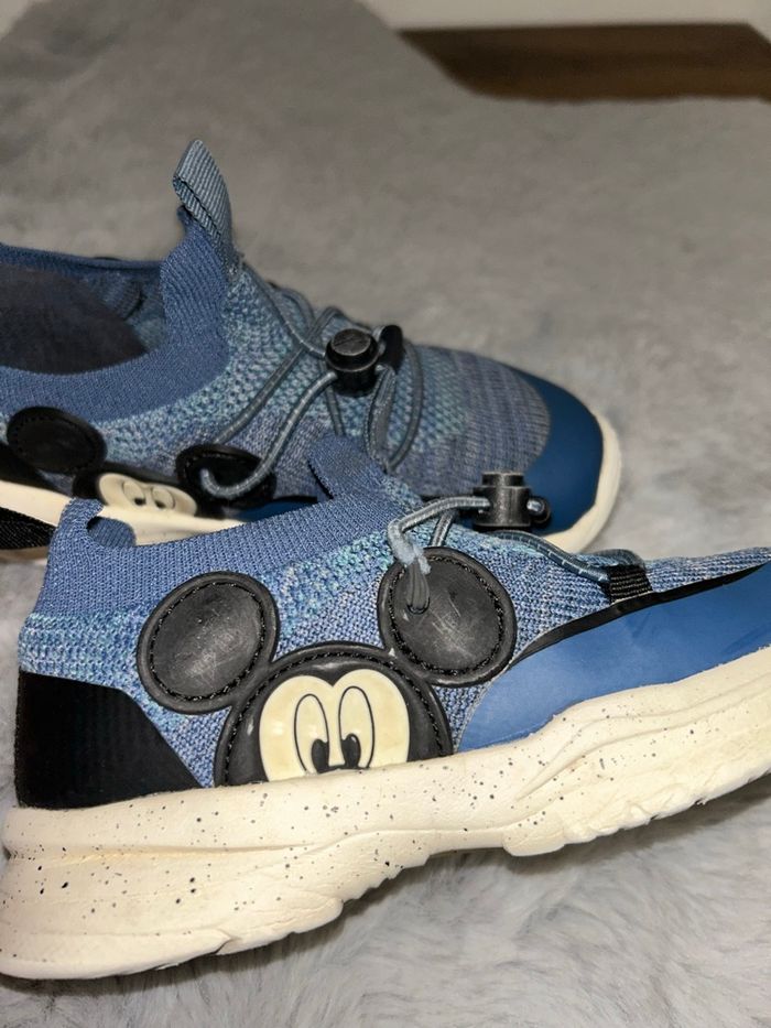 Basket Mickey bleu - Taille 28 - Zara - photo numéro 7