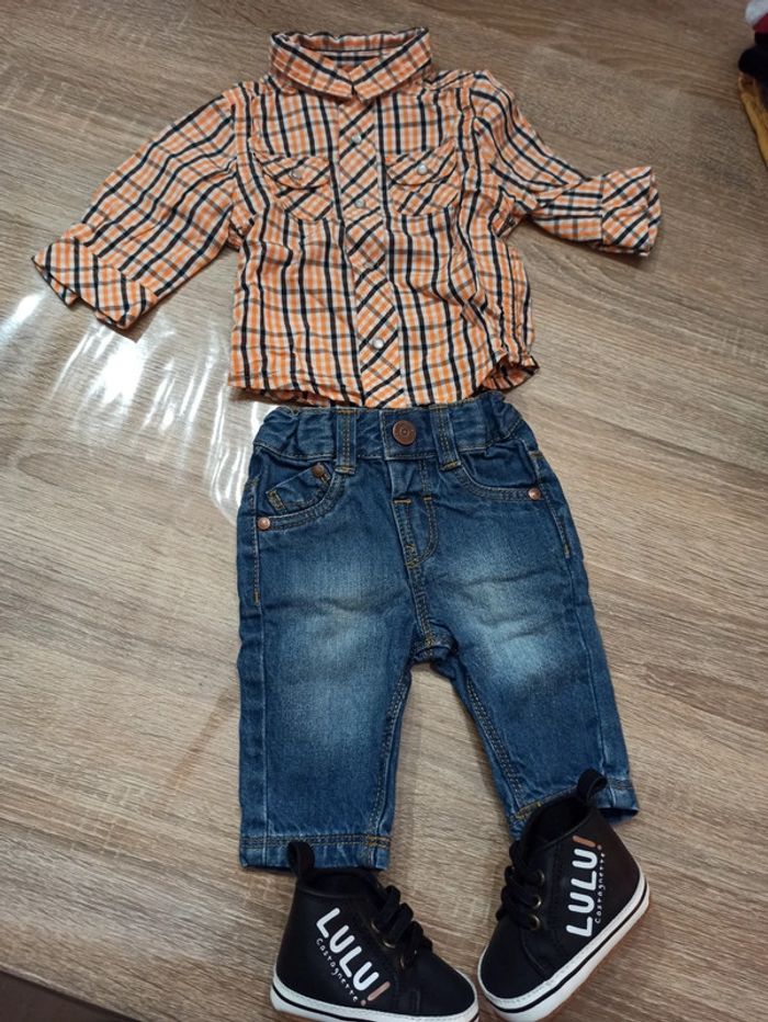 Chemise rayée