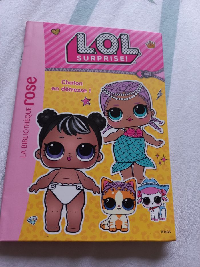 Livre bibliotheque rose L.O.L. surprise lol 6/8 ans tome 8