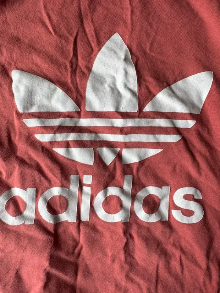 T-shirt manches courtes adidas rose - photo numéro 2