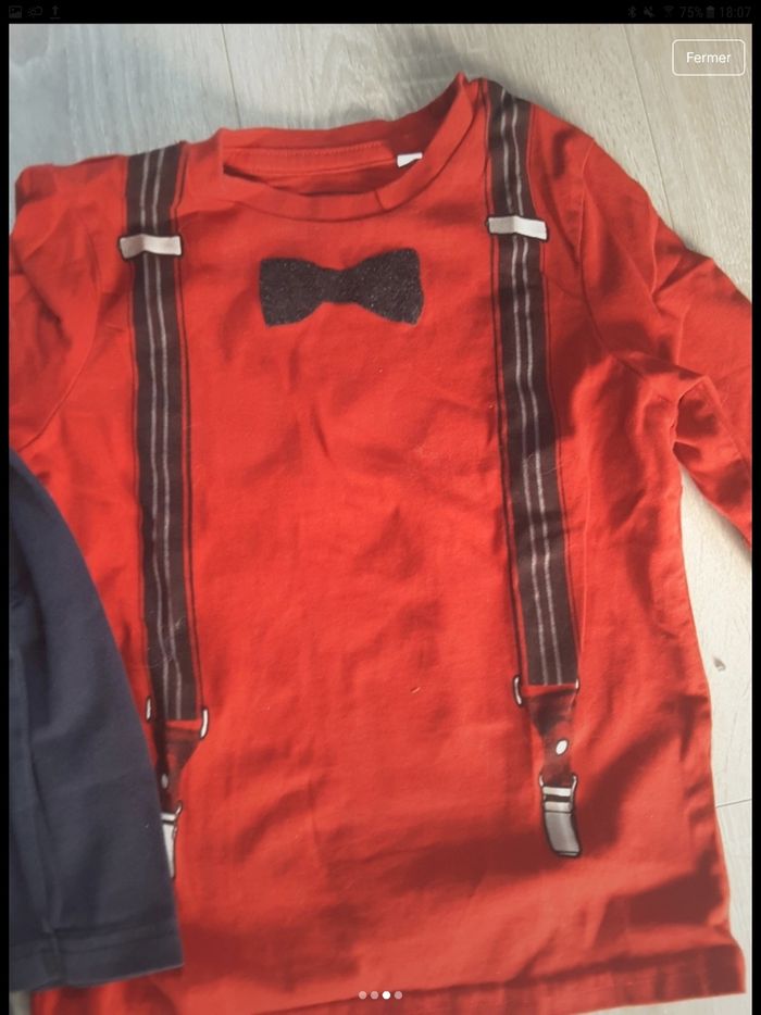 Tshirt manche longue garcon 5 ans - photo numéro 3