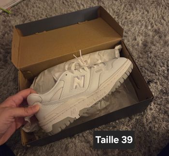 Basket new balance 550 white blanche neuve 39 sneackers 530