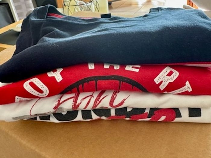 Lot de 4 tee shirts manches courtes