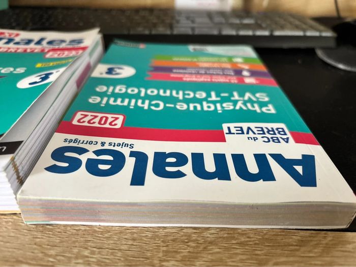 Lot annales du brevet - photo numéro 8