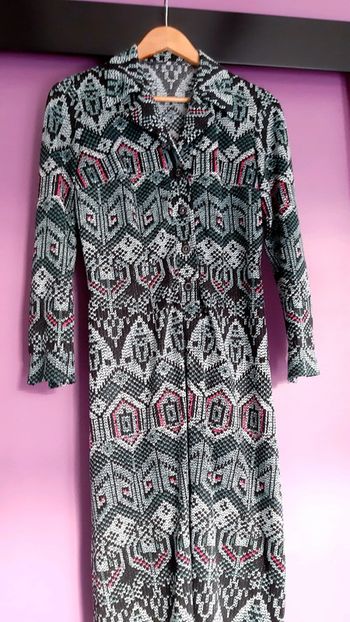 Robe imprimée vintage