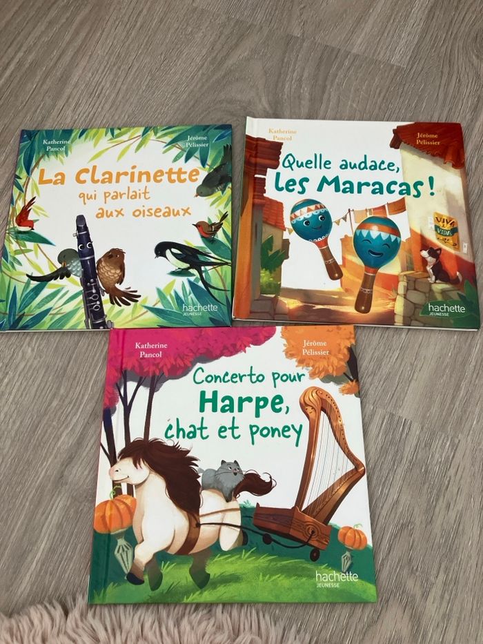 Lot 3 livres McDo  musiques