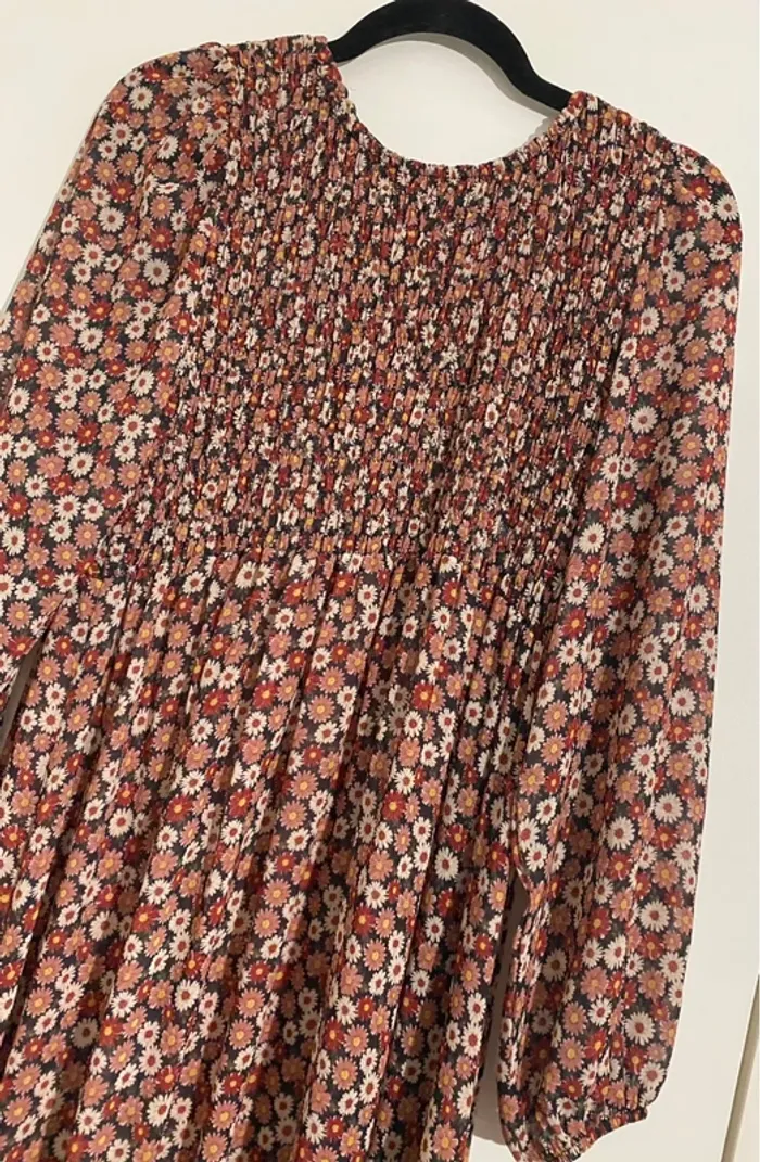 Robe longue à fleurs Made In Italy - photo numéro 3