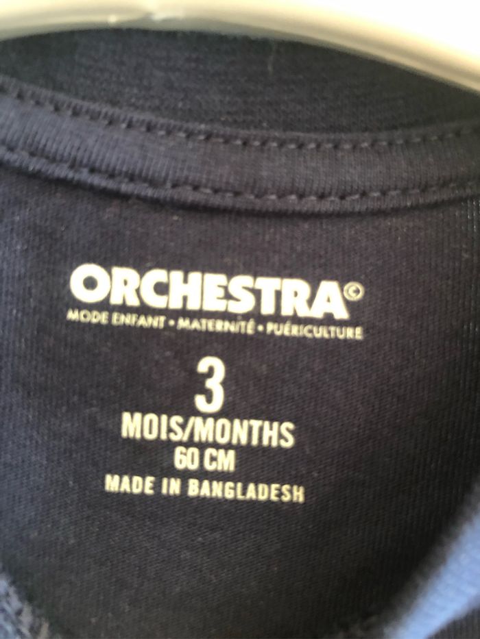 T-shirt bleu marine - photo numéro 2