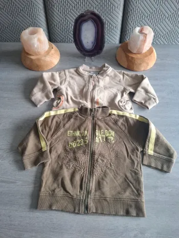 Gilets zippés garçon 18 mois