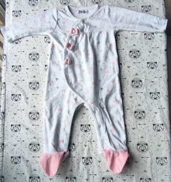 Pyjama en velours taille 12 mois/ 1 ans