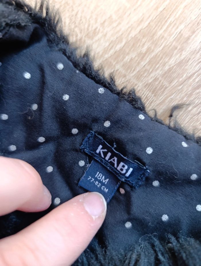 Gilet fourrure sans manche 18mois Kiabi - photo numéro 2