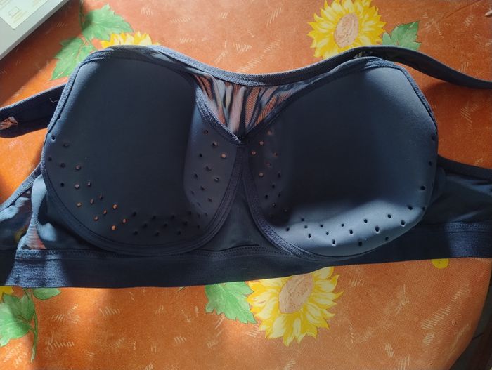 Brassière de sport bleue - photo numéro 4
