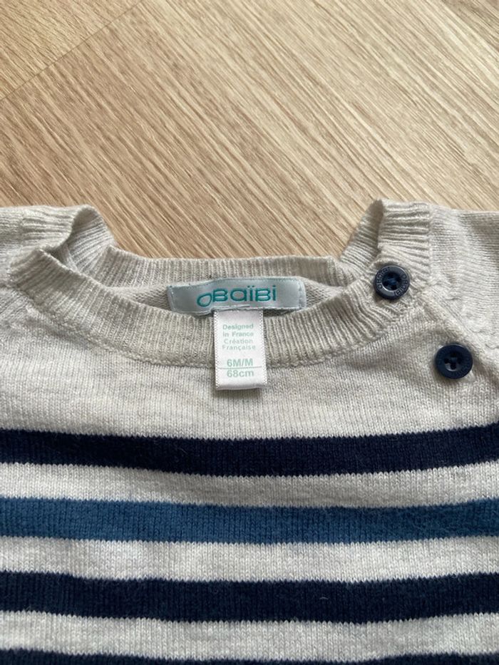 Pull à rayures - photo numéro 3