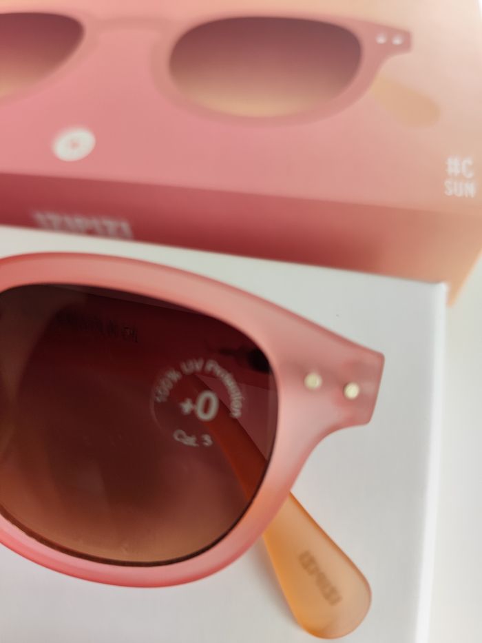 Lunettes de soleil izipizi Paris rose désert - photo numéro 4