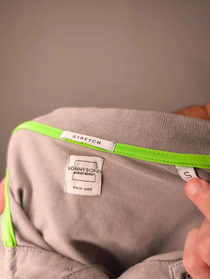 Polo Sonny Bono Homme Taille S Gris - photo numéro 5