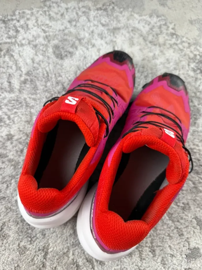 Salomon SpeedCroos 6 - Pink & Red & White - photo numéro 17