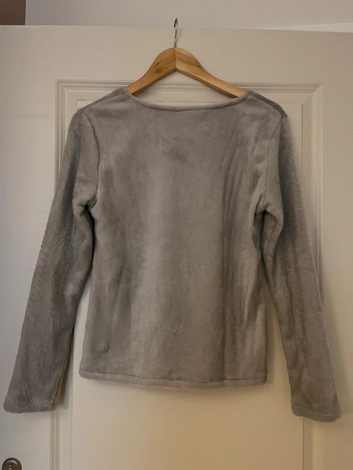 Pull douillet gris - photo numéro 2