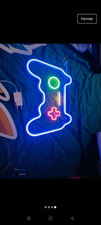 Lot lampe mural led manga