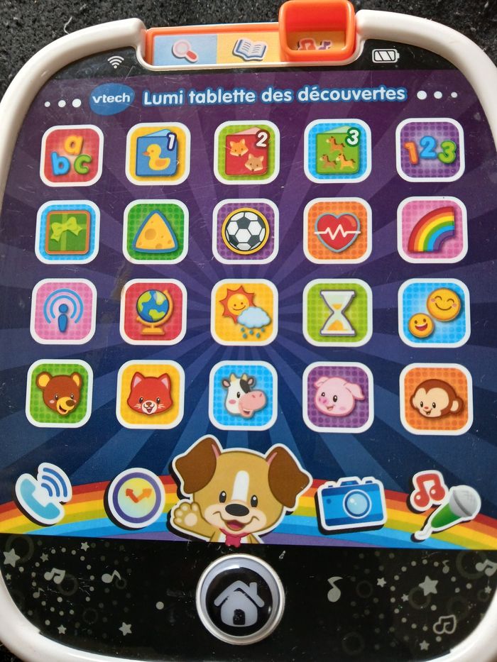 Lumi tablette des découvertes bleu vtech - photo numéro 2