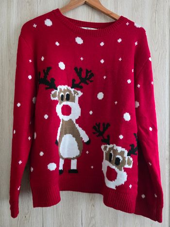 PULL NOËL FEMME NEUF TAILLE M MARQUE SMTTU COLLECTION  NEUF JAMAIS PORTER