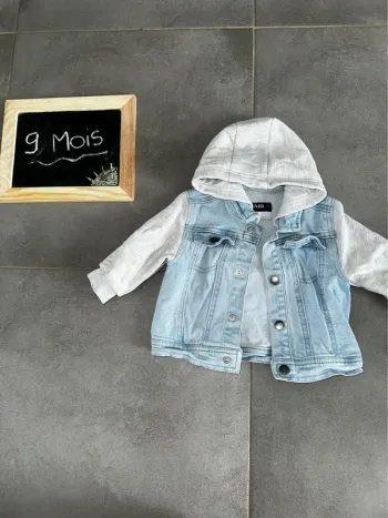 Veste en jean 9 mois